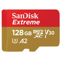 SanDisk Extreme 128GB microSDXC UHS-I Memory Card
