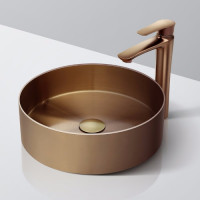 DORFEN DF-SB001 PVD Rose Gold Handmade SS Basin Sink