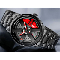 Skmei 1787 Wheel Shaped Wrist Watch