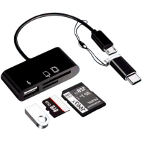 3-in-1 Mobile OTG Card Reader
