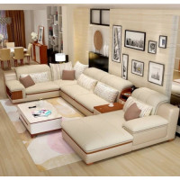 JFS5649 Luxurious U-Shape Sofa Set
