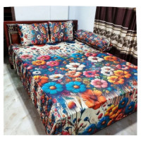 Premium 3D Bedsheet 4-Piece Set