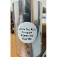 110mm x 300M Barcode WAX Ribbon