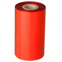110mm x 300m Red Barcode Ribbon