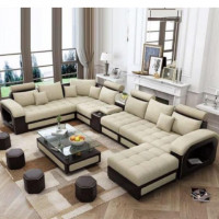 JFS5587 Modern U-Shape Sofa Set