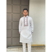 Stylish Cotton Fabric Panjabi