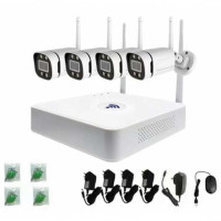 TS-8824T 4CH 2MP Wireless NVR Camera Kit