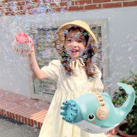 Cute Dolphin Automatic Bubble Gun Toy