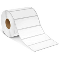 75mm x 25mm Adhesive Barcode Label Sticker