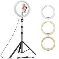 10-Inch Ring Light Tripod Stand Set