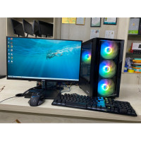 Gaming Desktop PC Core i5 8th Gen 21.45" Dahua Monitor