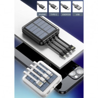 Mini 10000mAh Solar Power Bank