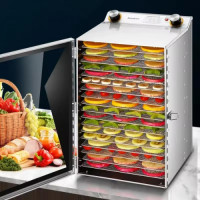18-Tray Stainless Steel Semi Automatic Food Dehydrator