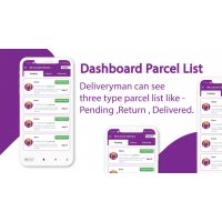 Courier Parcel Logistic Software with Merchant & Delivery Apps