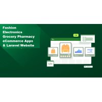 5-In-1 ECommerce Apps & Laravel Website