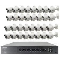 Hikvision CCTV Package 32-CH DVR 32-Pcs Camera 2000GB HDD