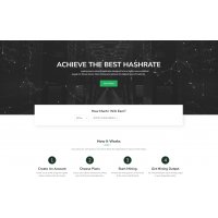 Crypto Mining Website